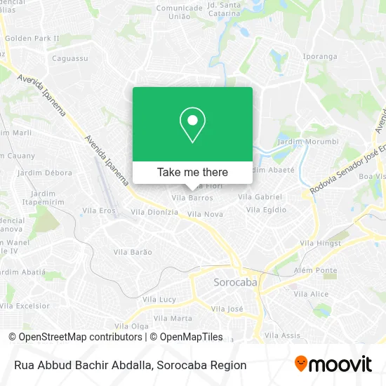 Rua Abbud Bachir Abdalla map