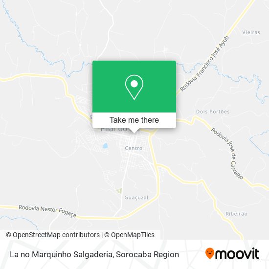 La no Marquinho Salgaderia map