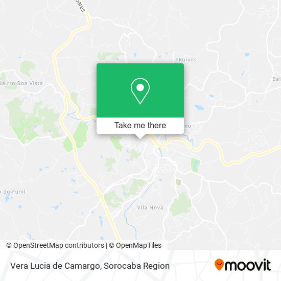 Vera Lucia de Camargo map