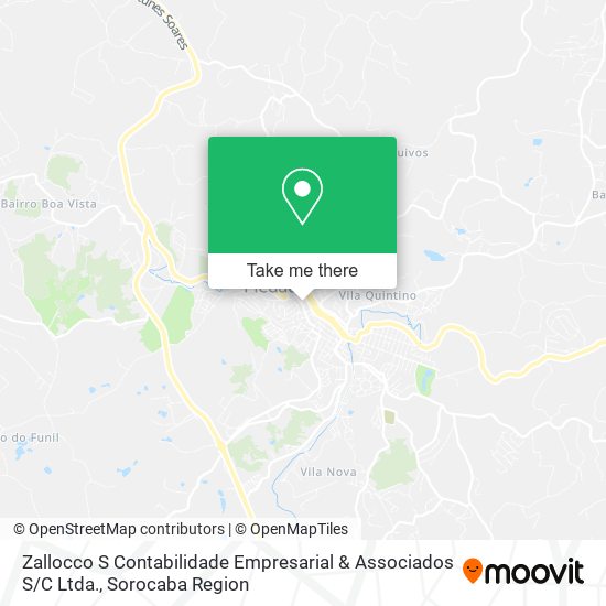 Mapa Zallocco S Contabilidade Empresarial & Associados S / C Ltda.