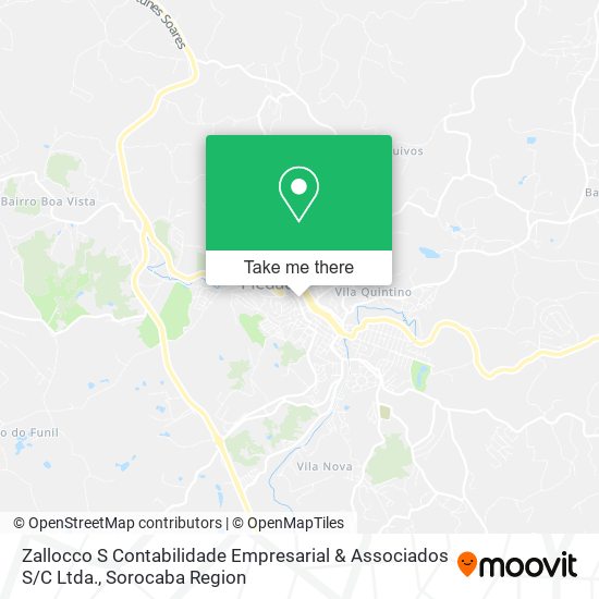 Zallocco S Contabilidade Empresarial & Associados S / C Ltda. map