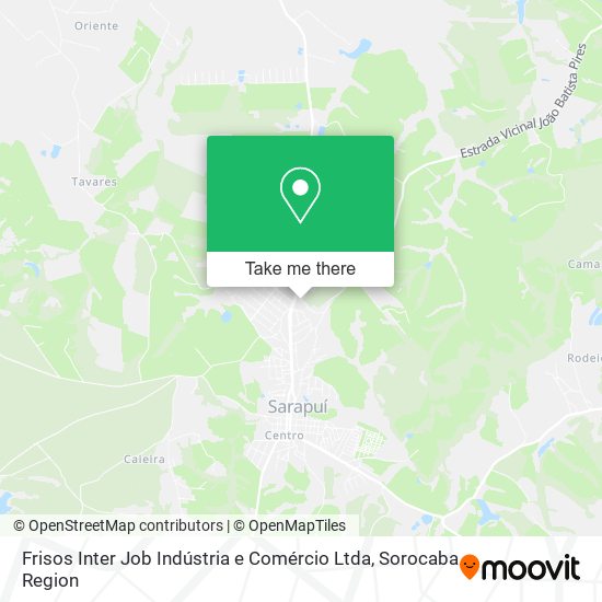 Frisos Inter Job Indústria e Comércio Ltda map