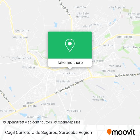 Cagil Corretora de Seguros map