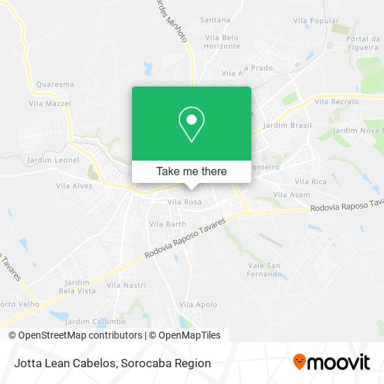 Jotta Lean Cabelos map