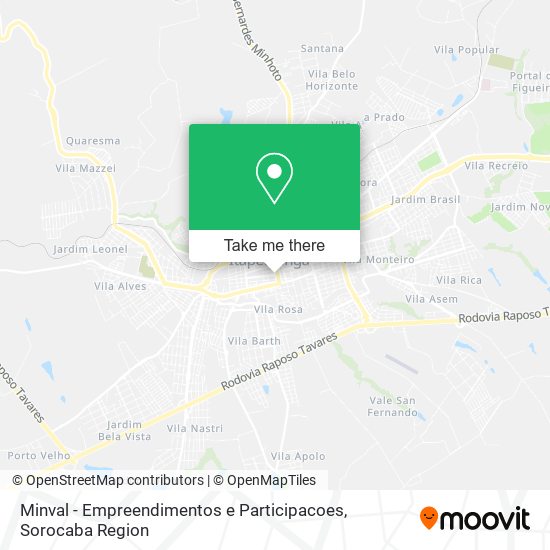 Minval - Empreendimentos e Participacoes map