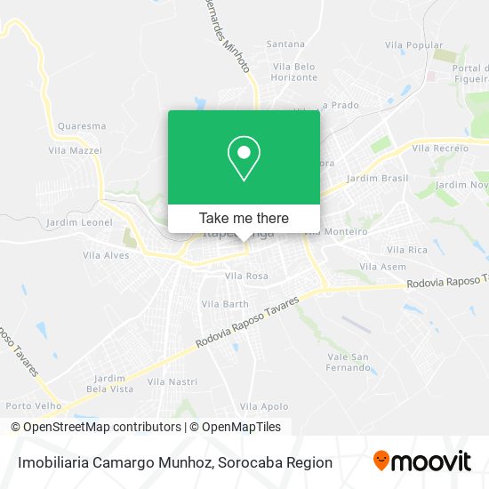 Imobiliaria Camargo Munhoz map