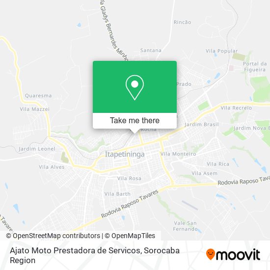Ajato Moto Prestadora de Servicos map