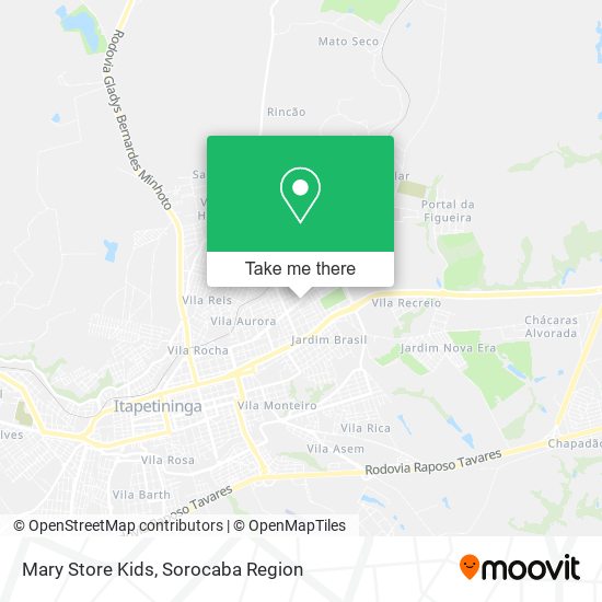 Mary Store Kids map