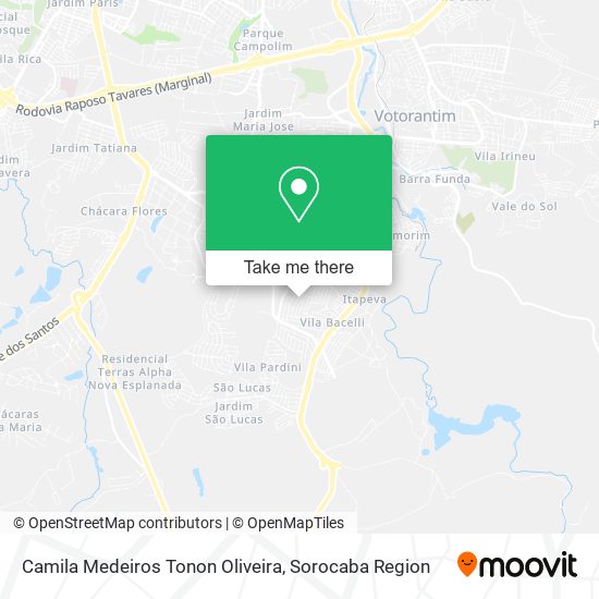 Mapa Camila Medeiros Tonon Oliveira