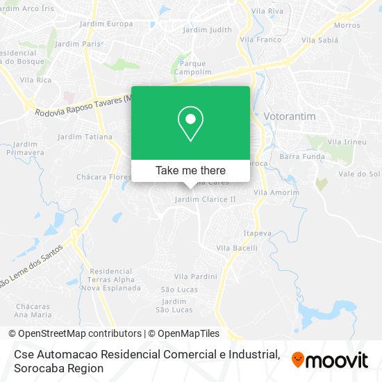 Cse Automacao Residencial Comercial e Industrial map