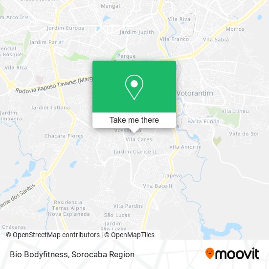 Bio Bodyfitness map