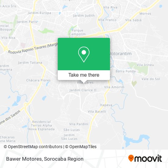 Bawer Motores map