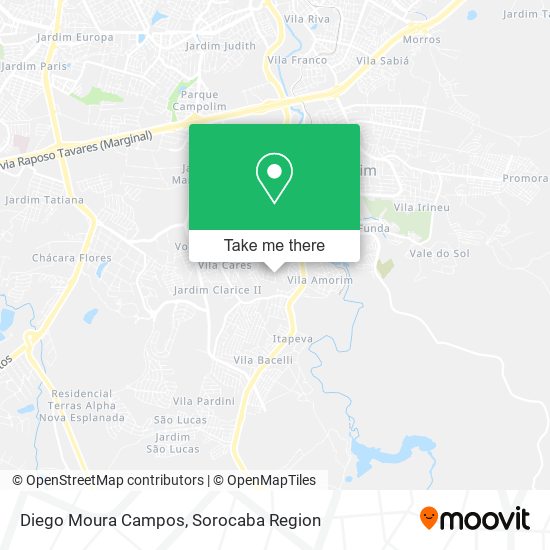 Mapa Diego Moura Campos