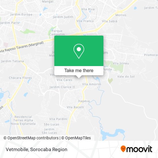 Vetmobile map