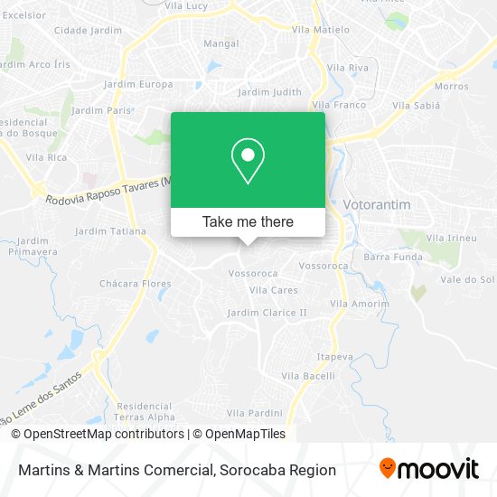 Martins & Martins Comercial map