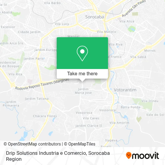 Drip Solutions Industria e Comercio map
