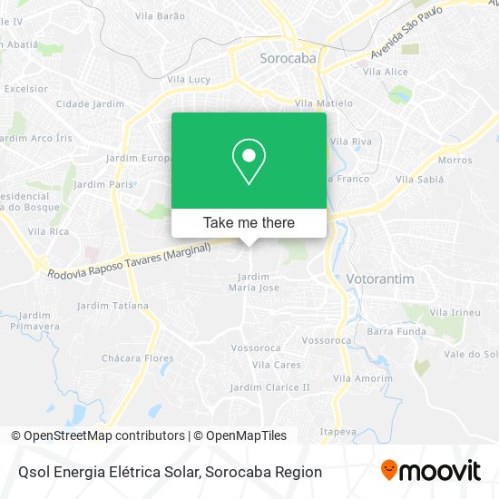 Qsol Energia Elétrica Solar map