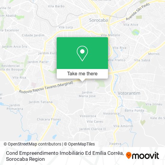 Cond Empreendimento Imobiliário Ed Emília Corrêa map