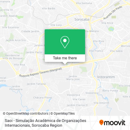 Mapa Saoi - Simulação Acadêmica de Organizações Internacionais