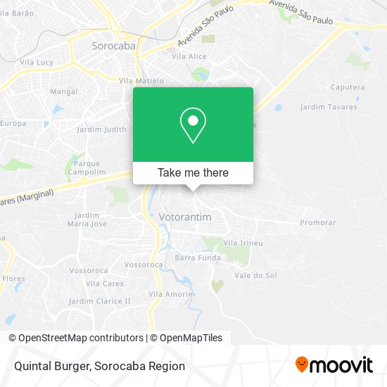Quintal Burger map