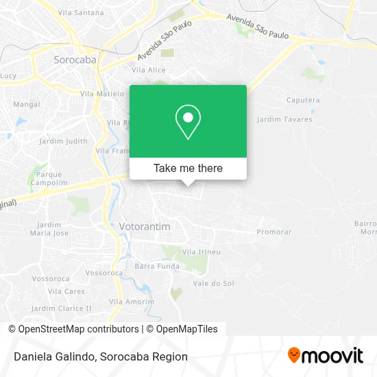 Daniela Galindo map