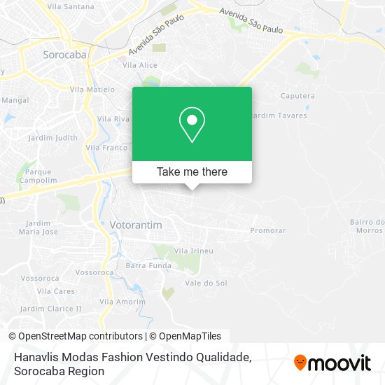 Mapa Hanavlis Modas Fashion Vestindo Qualidade