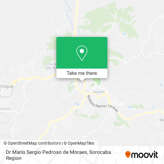 Dr Mario Sergio Pedroso de Moraes map