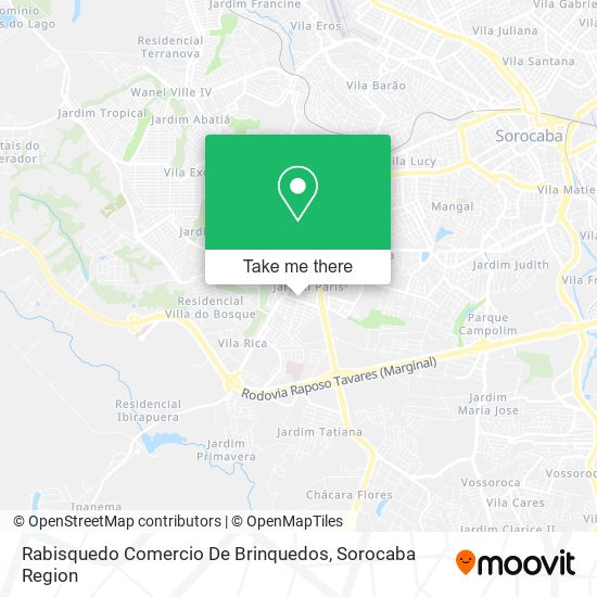 Rabisquedo Comercio De Brinquedos map