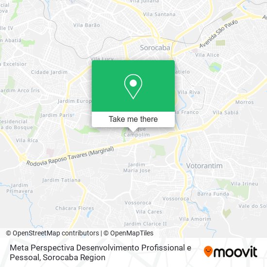 Meta Perspectiva Desenvolvimento Profissional e Pessoal map