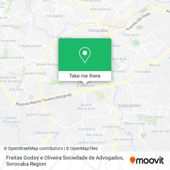 Freitas Godoy e Oliveira Sociedade de Advogados map