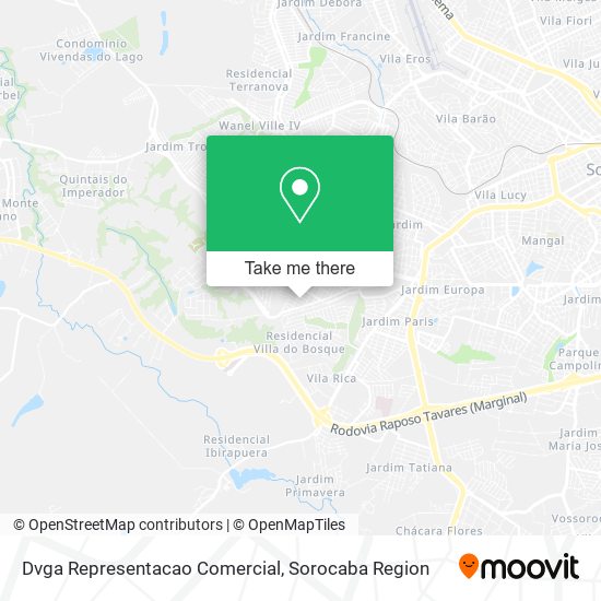 Mapa Dvga Representacao Comercial