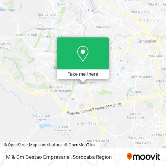 M & Dm Gestao Empresarial map