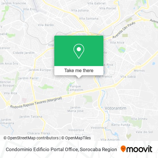 Mapa Condominio Edificio Portal Office