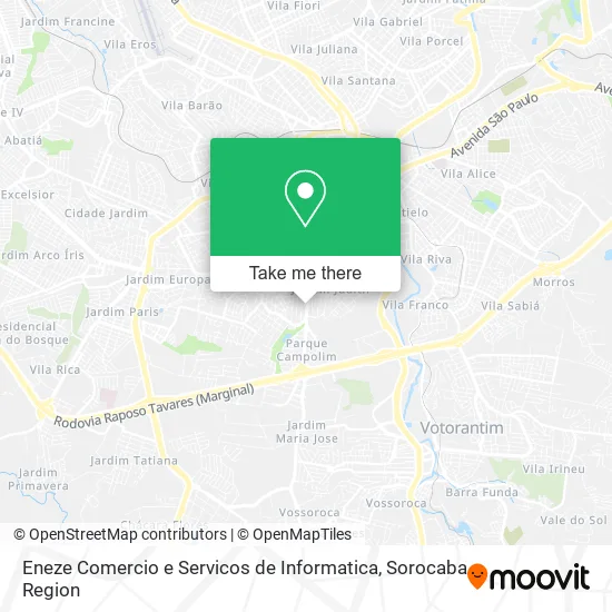 Eneze Comercio e Servicos de Informatica map