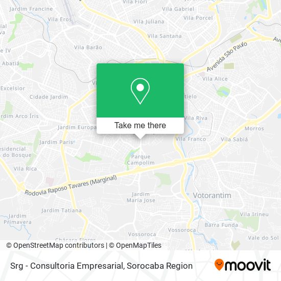 Srg - Consultoria Empresarial map