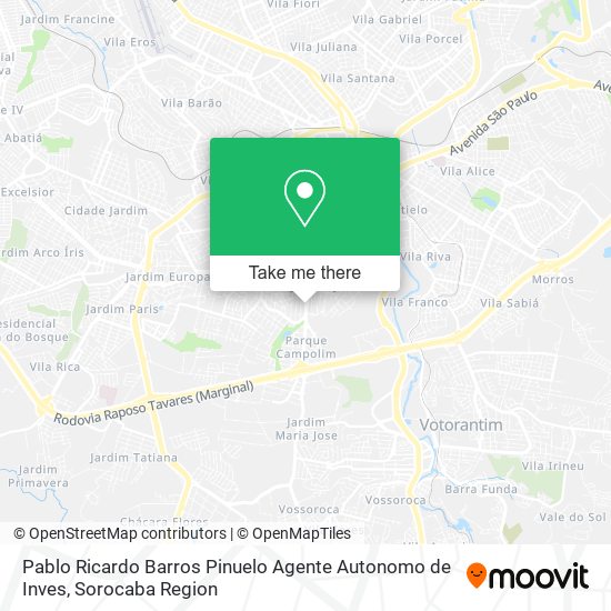 Pablo Ricardo Barros Pinuelo Agente Autonomo de Inves map