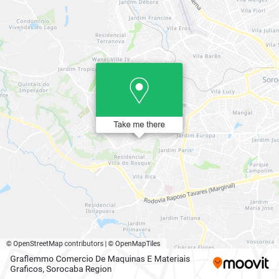 Graflemmo Comercio De Maquinas E Materiais Graficos map