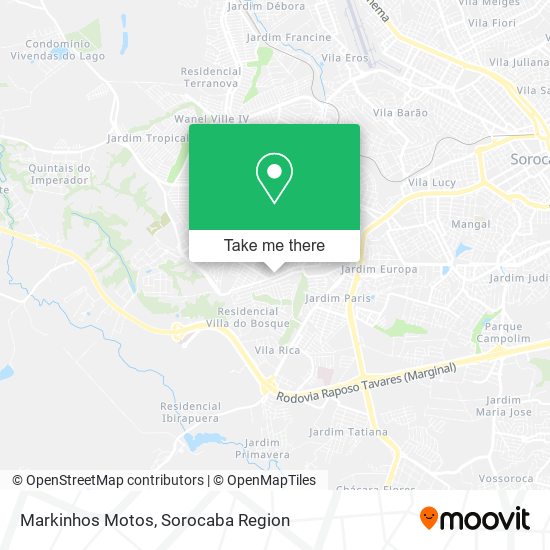 Markinhos Motos map