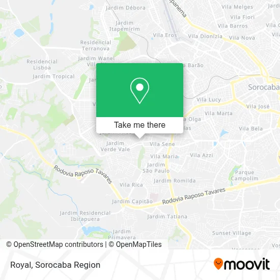 Royal map