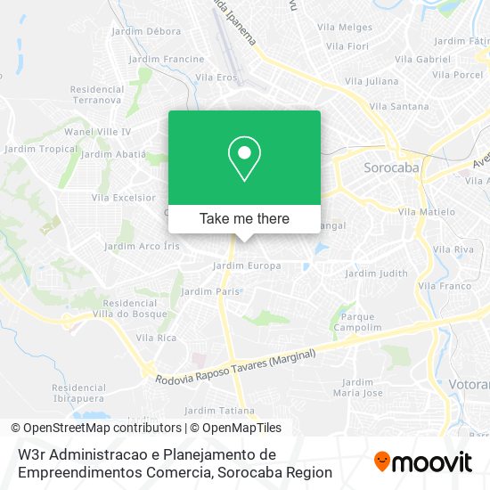 W3r Administracao e Planejamento de Empreendimentos Comercia map