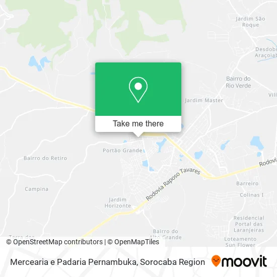 Mercearia e Padaria Pernambuka map
