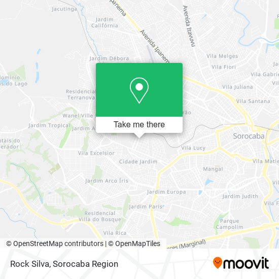 Mapa Rock Silva