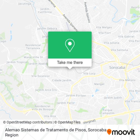 Alemao Sistemas de Tratamento de Pisos map