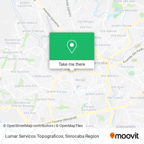 Lumar Servicos Topograficos map