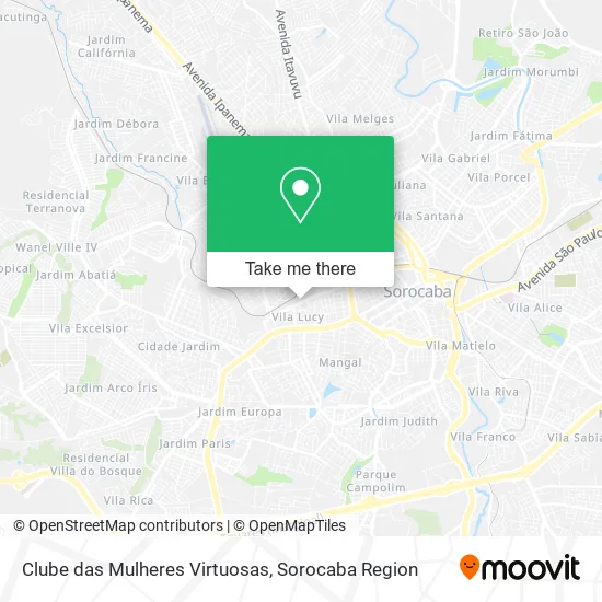 Clube das Mulheres Virtuosas map