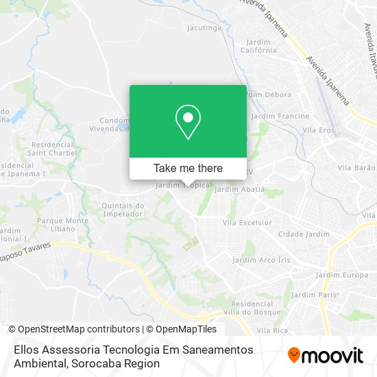 Mapa Ellos Assessoria Tecnologia Em Saneamentos Ambiental