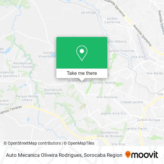 Auto Mecanica Oliveira Rodrigues map