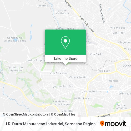 J.R. Dutra Manutencao Industrial map