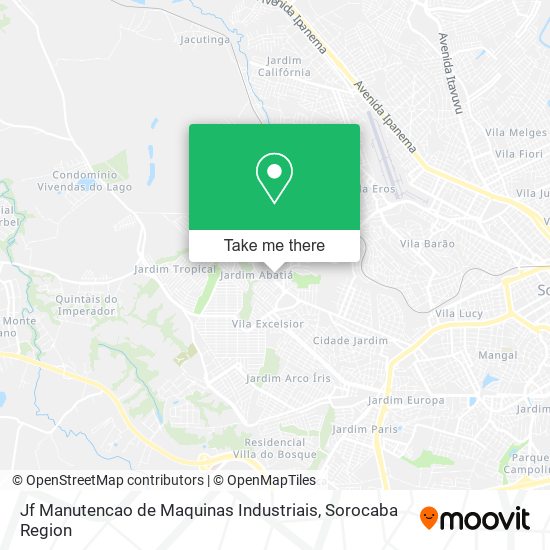 Jf Manutencao de Maquinas Industriais map