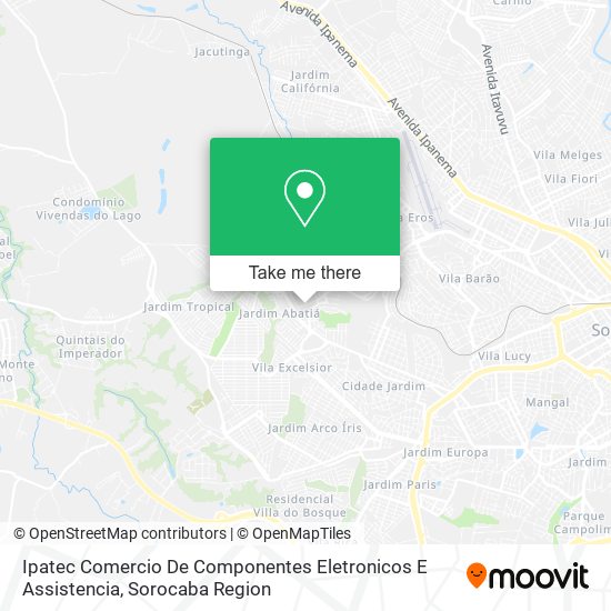 Ipatec Comercio De Componentes Eletronicos E Assistencia map